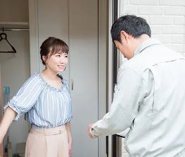 即日回収OK・即日見積もりOK・年中無休なので、お客さまのご都合の良い日程でお伺いいたします。