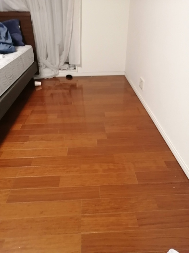 港区麻布十番の不用品回収アフター(シングルベッド)